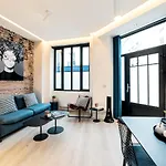 75m² 2 slaapkamer, 2 privé badkamer Appartement in 3rd - Temple - Republique